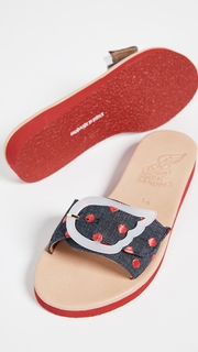 Ancient Greek Sandals Aglaia Slide Sandals