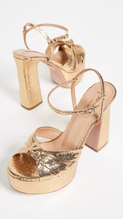 Aquazzura Baba Plateau Sandals