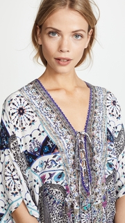 Camilla Short Lace Up Caftan