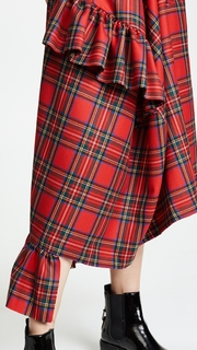Preen By Thornton Bregazzi Morgan Plaid Skirt