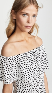 MINKPINK Tilly Flounce Romper