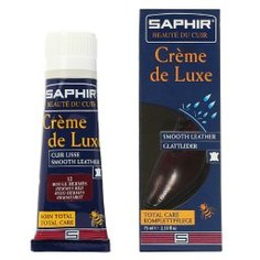 Крем для обуви SAPHIR CREME DE LUXE красный