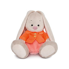Мягкая игрушка Budi Basa Зайка Ми в оранжевой куртке и юбке, 23 см