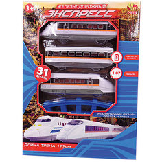 Железная дорога Abtoys "Экспресс" 31 деталь, 177 см