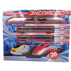 Железная дорога Abtoys "Экспресс" 26 деталей