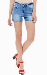 Джинсовые шорты с необработанным краем Ichi