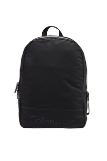 Черный рюкзак с логотипом Calvin Klein