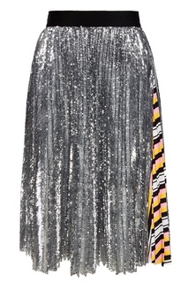Плиссированная юбка в пайетках Msgm