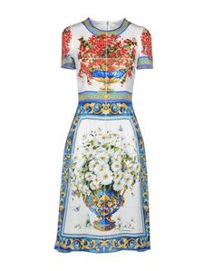 Платье до колена Dolce & Gabbana