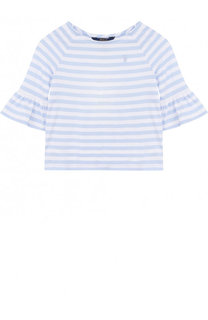 Топ в полоску с расклешенными рукавами Polo Ralph Lauren