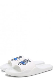 Шлепанцы с логотипом бренда Kenzo