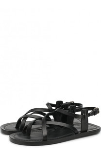 Кожаные сандалии Nu Pieds Saint Laurent