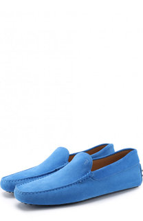 Однотонные замшевые мокасины Tod’s Tods