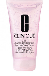 Мицеллярный гель для снятия макияжа 2-в-1 Cleansing Micellar Gel Clinique