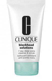 Скраб для глубокого очищения пор Blackhead Solutions Clinique