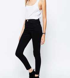 Черные джинсы скинни с завышенной талией ASOS Ridley - Черный