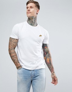 Футболка с вышитой пиццей Brave Soul - Белый