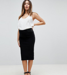 Юбка-карандаш с завышенной талией ASOS DESIGN Maternity - Черный