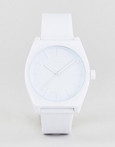 Часы с белым силиконовым ремешком Adidas Z10 Process - Белый