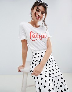 Футболка Vero Moda Latina - Белый