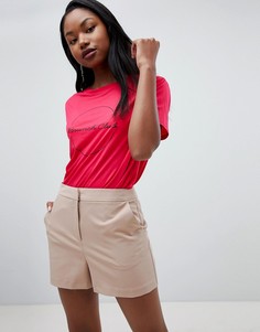Шорты-трапеция ASOS DESIGN - Кремовый