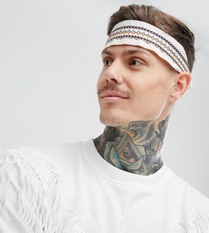 Повязка на голову с принтом Reclaimed Vintage Inspired эксклюзивно для ASOS - Мульти