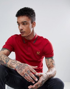 Красное поло Fred Perry Portugal - Красный