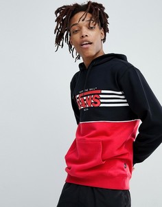 Черный худи колор блок Vans Heritage - Черный