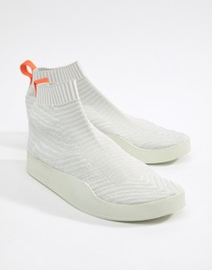 Белые кроссовки adidas Originals Adilette Primeknit Sock Summer CM8226 - Белый