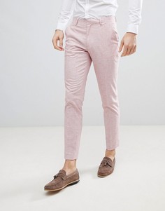Розовые брюки скинни ASOS DESIGN Wedding - Розовый