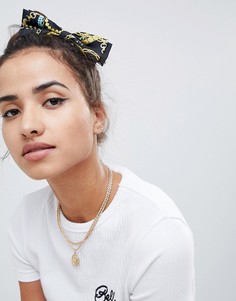 Повязка на голову в винтажном стиле с принтом ASOS DESIGN - Мульти