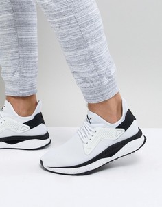 Белые кроссовки с решетчатой отделкой Puma Tsugi 36539402 - Белый