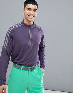 Фиолетовый свитшот на молнии adidas CD9940 - Фиолетовый