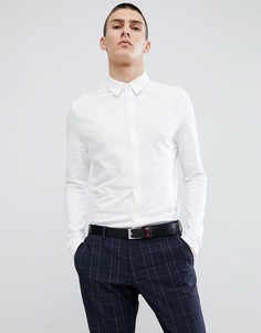 Белая рубашка классического кроя River Island - Белый
