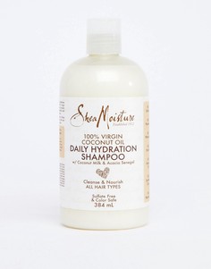 Увлажняющий шампунь со 100% кокосовым маслом холодного прессования 384 мл Shea Moisture - Бесцветный