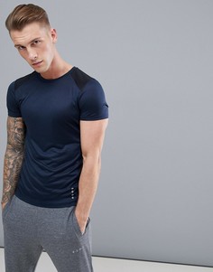 Облегающая футболка со вставками ASOS 4505 - Мульти