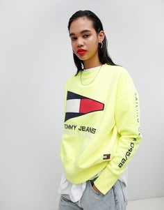 Свитшот Tommy Jean 90s Capsule 5.0 - Желтый