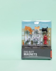 Набор из 6 магнитов с дизайном в виде хвоста собаки Kikkerland - Мульти