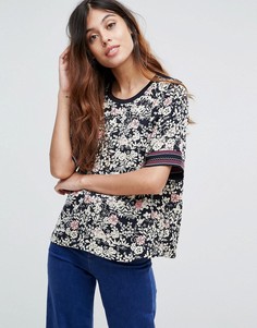 Топ с цветочным принтом Maison Scotch Sily - Мульти