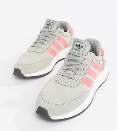 Серо-розовые кроссовки для бега adidas Originals I-5923 - Серый
