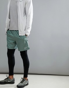 Зеленые шорты Nike Running Dry Challenger 7 дюймов 908798-365 - Зеленый