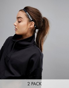 Набор повязок на голову с логотипом (2 шт.) Ivy Park - Черный