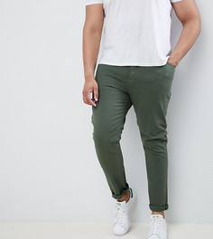 Зеленые джинсы скинни ASOS DESIGN Plus - Зеленый