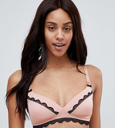 Бюстгальтер с кружевной отделкой для кормящих мам Hunkemoller Juno Maternity - Розовый
