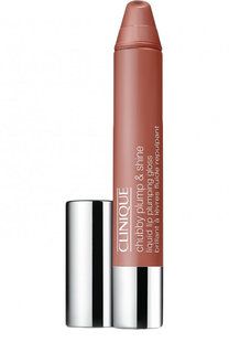 Увлажняющий блеск-бальзам для губ Chubby Plump&amp;Shine, оттенок 01 Normous Nude Clinique