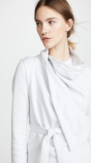 Gareth Pugh Sweatshirt Wrap Coat