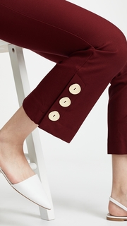 Derek Lam 10 Crosby Trousers with Slit Hem Detail