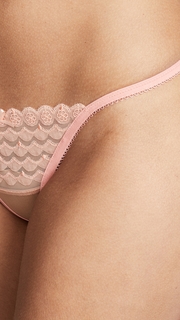 For Love &amp; Lemons Darling Scalloped Thong