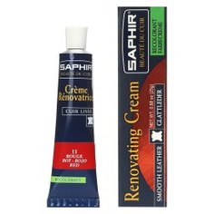 Крем для обуви SAPHIR CREME RENOVATRICE красный