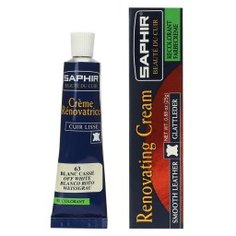 Крем для обуви SAPHIR CREME RENOVATRICE молочно-белый